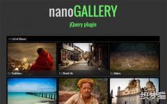 ǿ���֧�ִ���ͼƬ������Ŵ�ȫ�����jQuery���nanoGALLERY ��